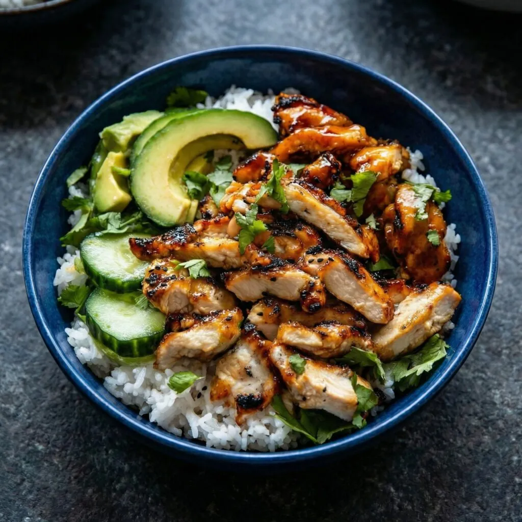 Sweet, Spicy, and Totally Irresistible: Spicy Honey-Ginger Chicken Bowls with Tender Chicken Strips