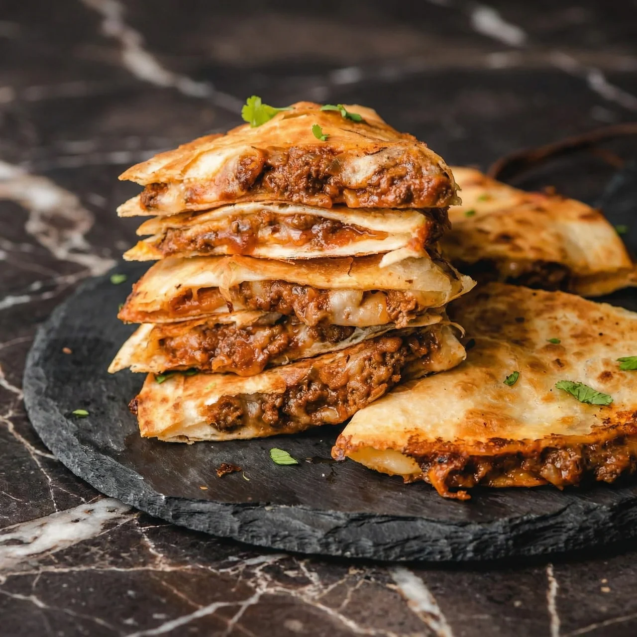 Beef and Cheese Quesadilla