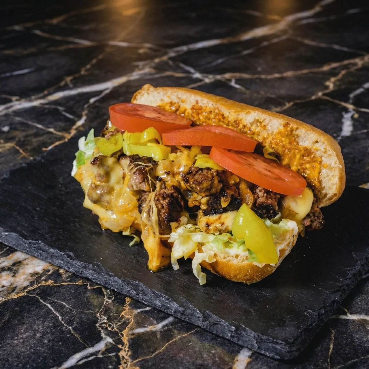 Chopped Cheese Sandwich