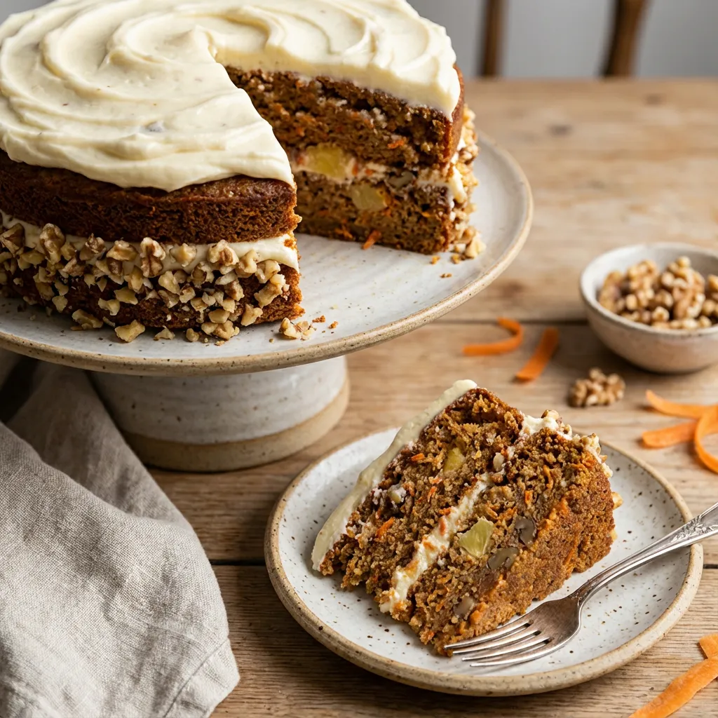 Ultimate Carrot Cake: Super Moist with Cream Cheese Frosting