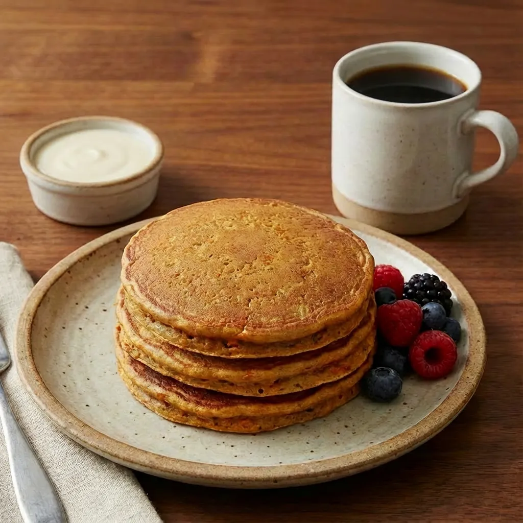 Carrot Cake Pancakes: Your Favorite Dessert for Breakfast