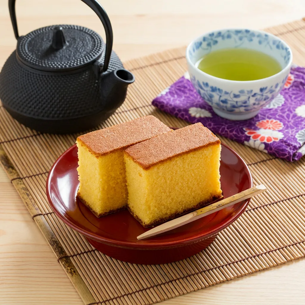 Japanese Castella Cake: The Iconic Jiggly, Honey-Sweet Sponge Cake