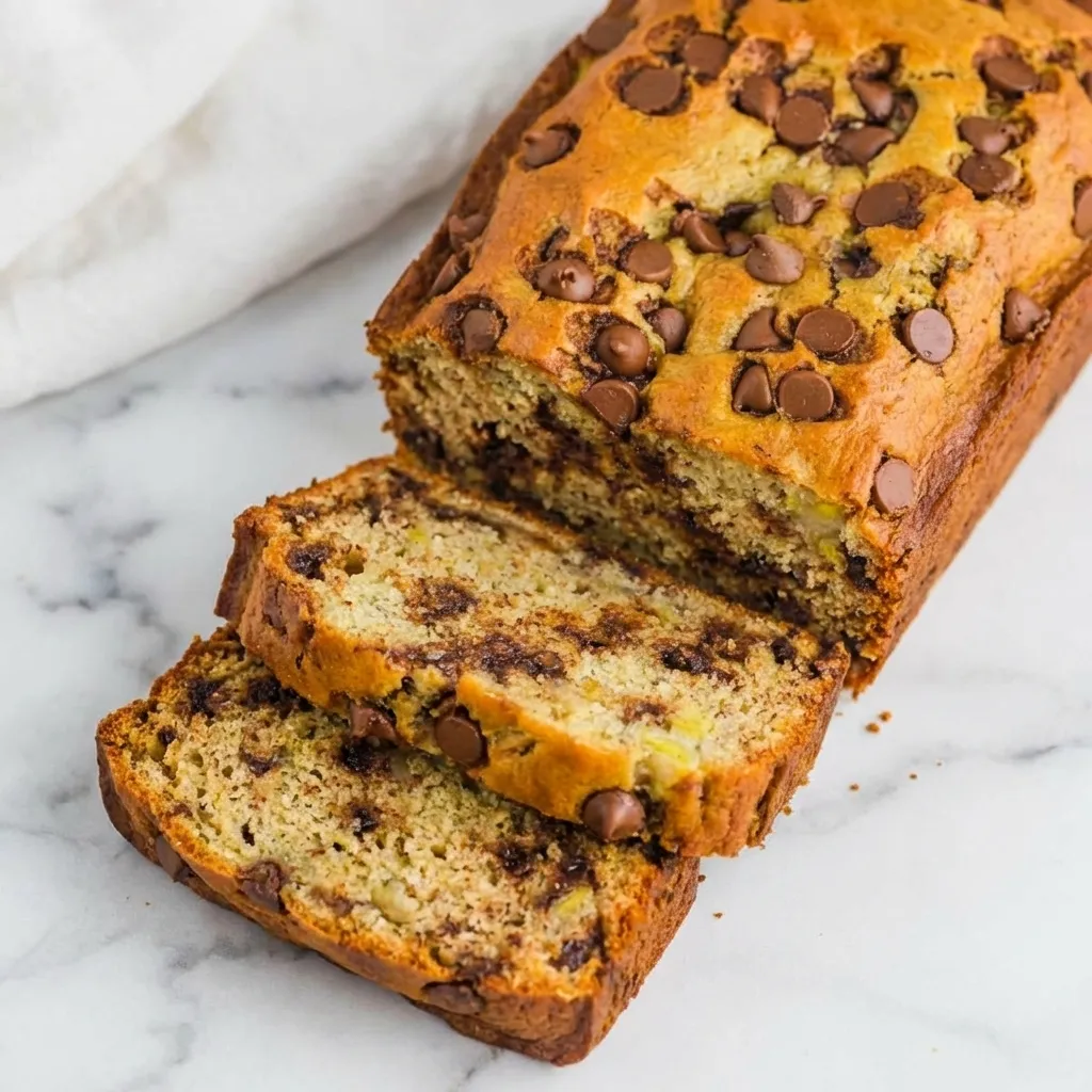 Banana Chocolate Chip Bread (The One with Melty Chocolate in Every Bite)