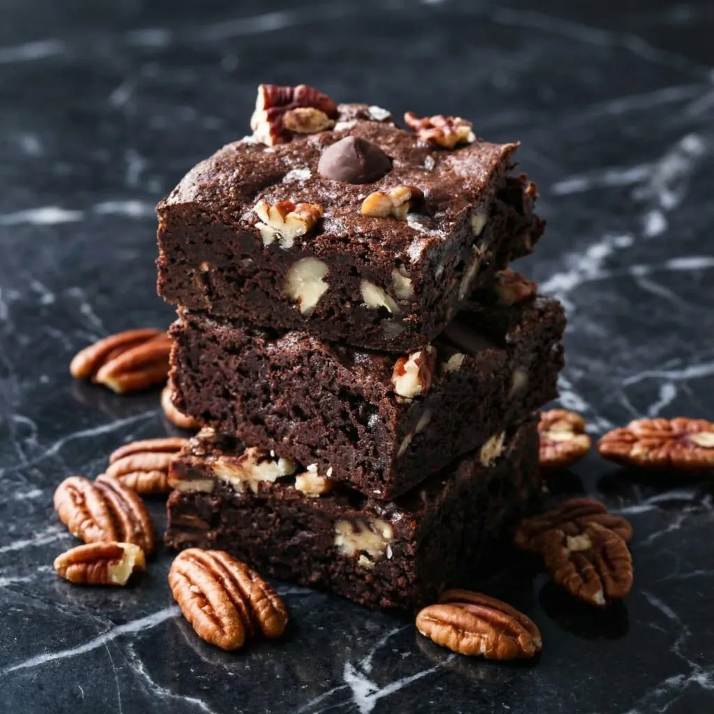 Fudgy Brownies with Pecans: Rich, Nutty and Decadent