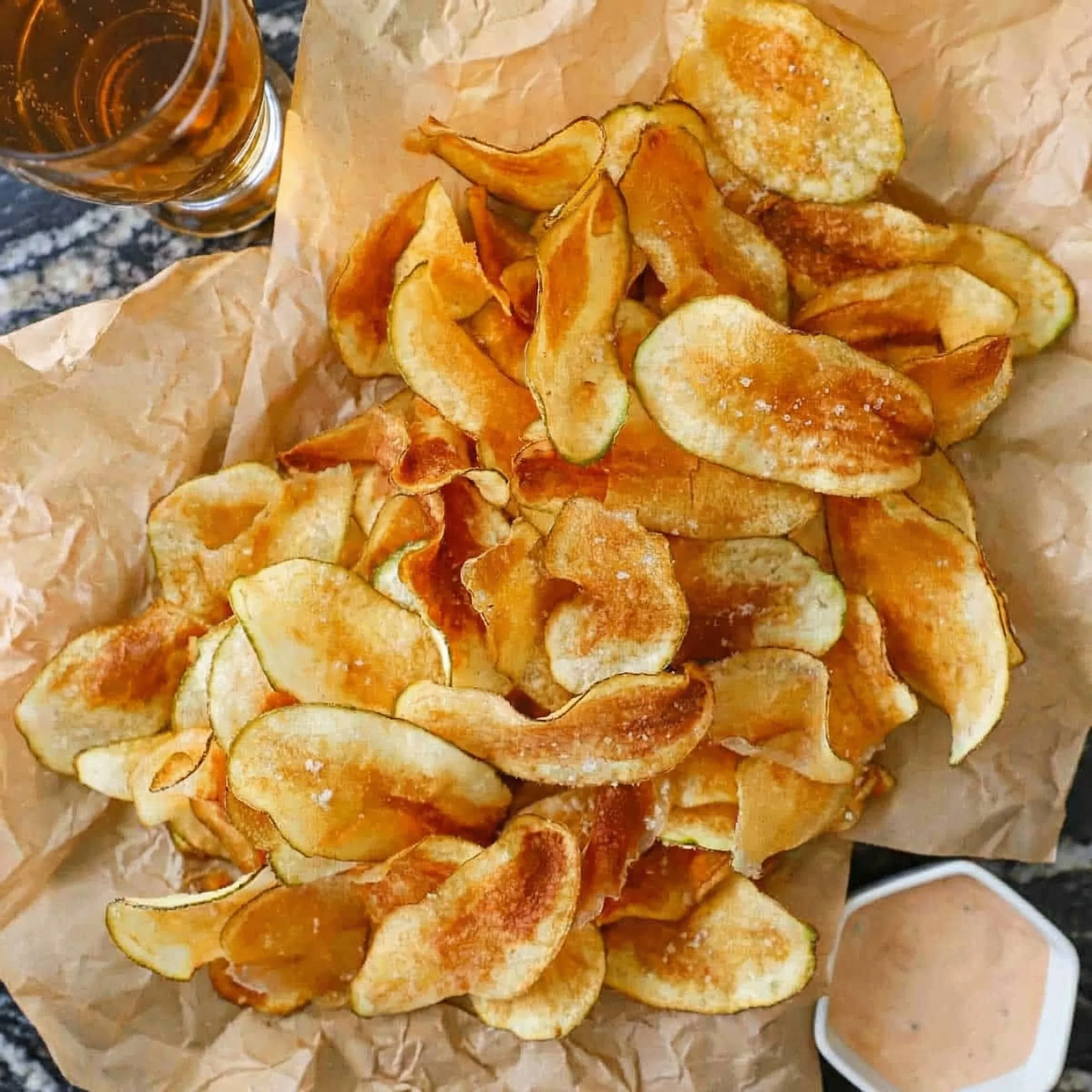 Crispy Homemade Potato Chips