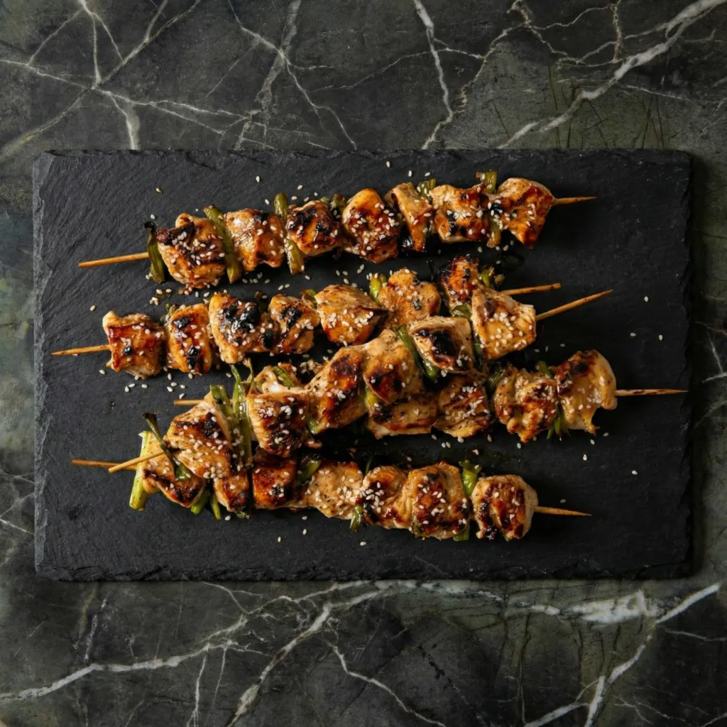Chicken Yakitori (Japanese Grilled Chicken Skewers)