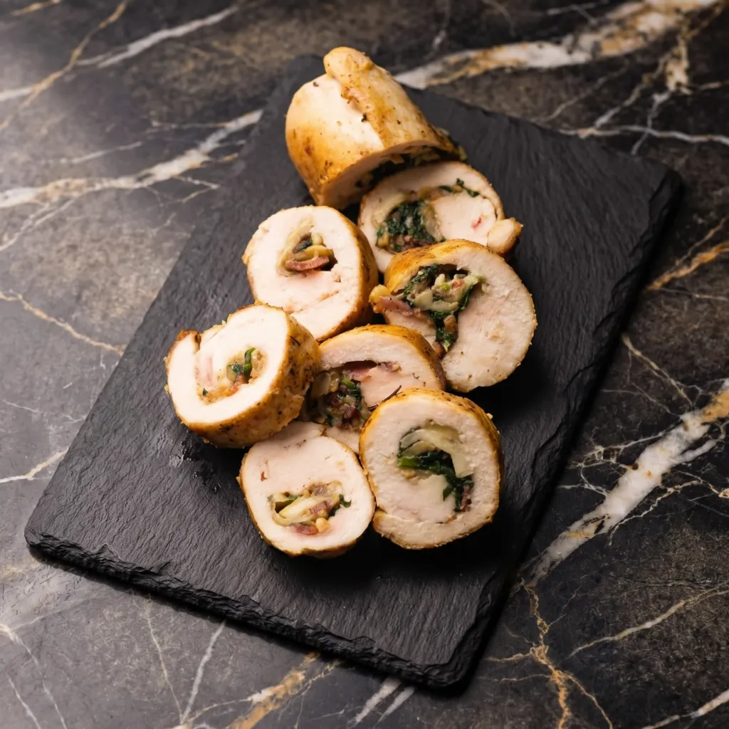 Stuffed Chicken Roulade