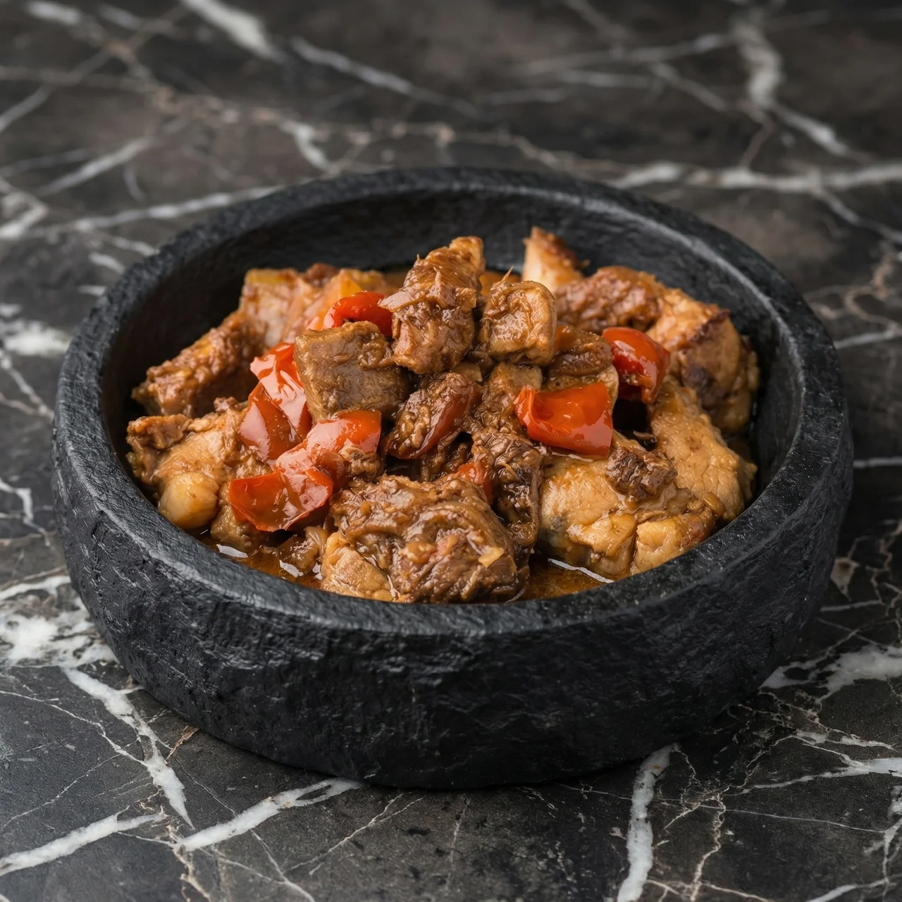 Pork Binagoongan (Filipino Pork with Shrimp Paste)